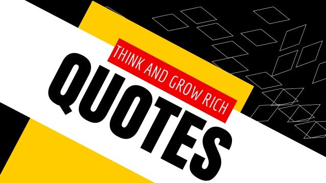 Top 10 Think And Grow Rich Quotes For Daily Inspiration | Chapter 3