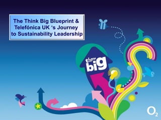 The Think Big Blueprint &
 Telefónica UK ‘s Journey
to Sustainability Leadership
 