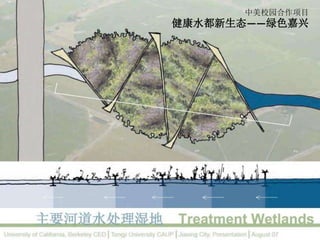 中美校园合作项目
健康水都新生态——绿色嘉兴
 