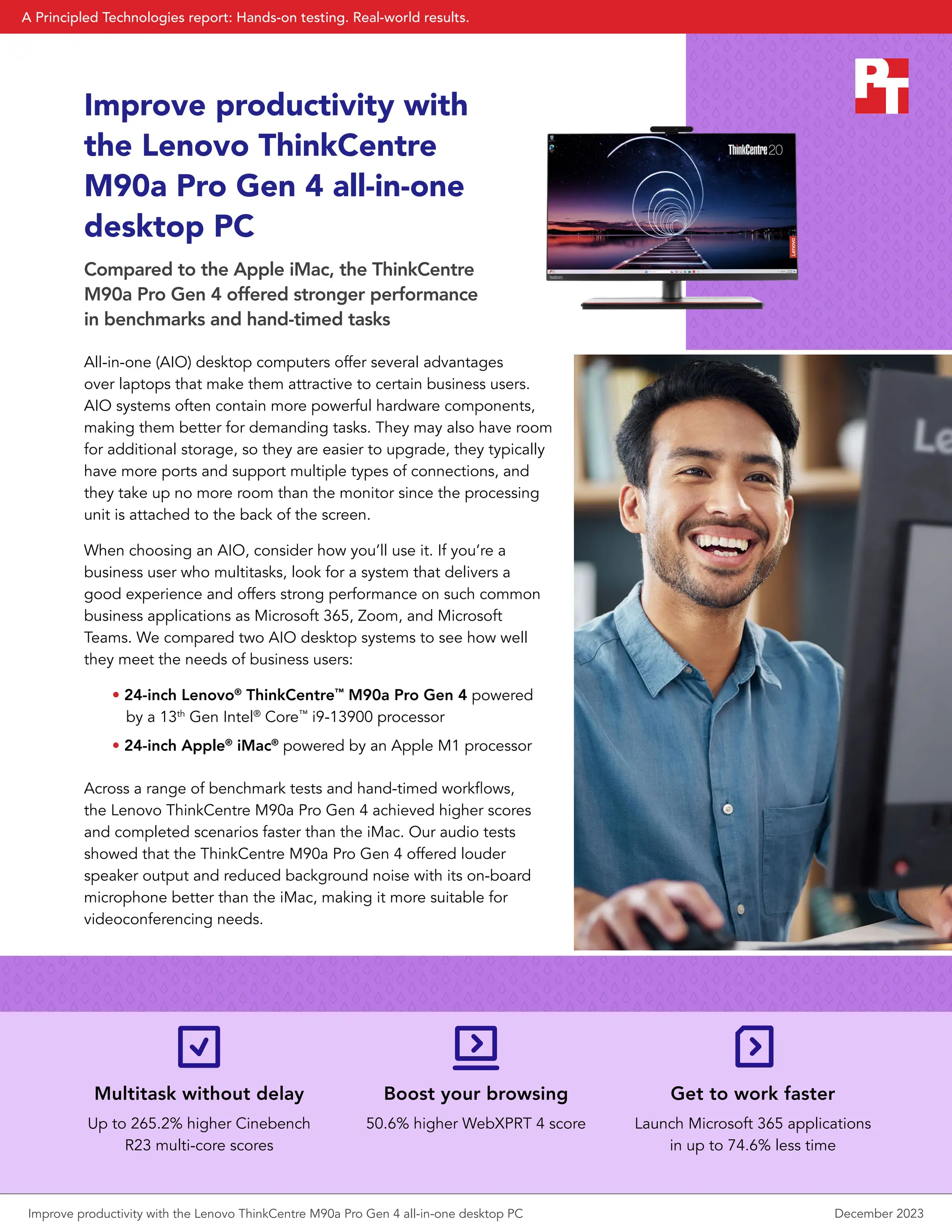 Photo inspiration: Improve Productivity With The Lenovo Thinkcentre M90A Pro Gen 4 Photo Inspiration