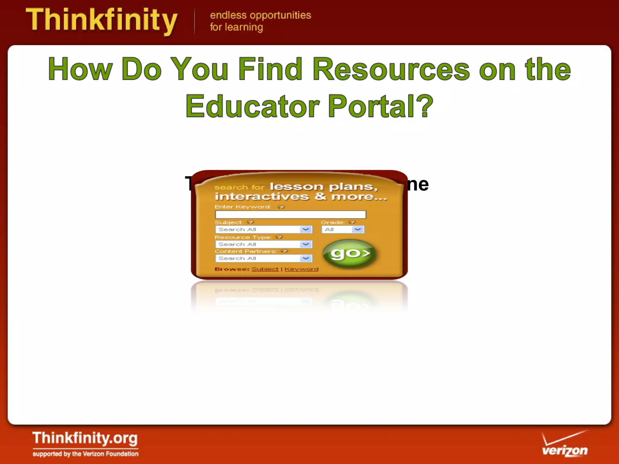 Thinkfinity Search Engine 