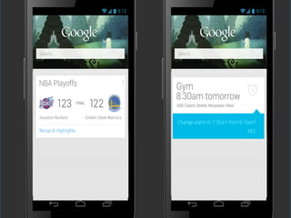 Given interest in a team:
     Day of game
     During game
      After game


         Low priority




        Google Conﬁdential and Proprietary   46
 