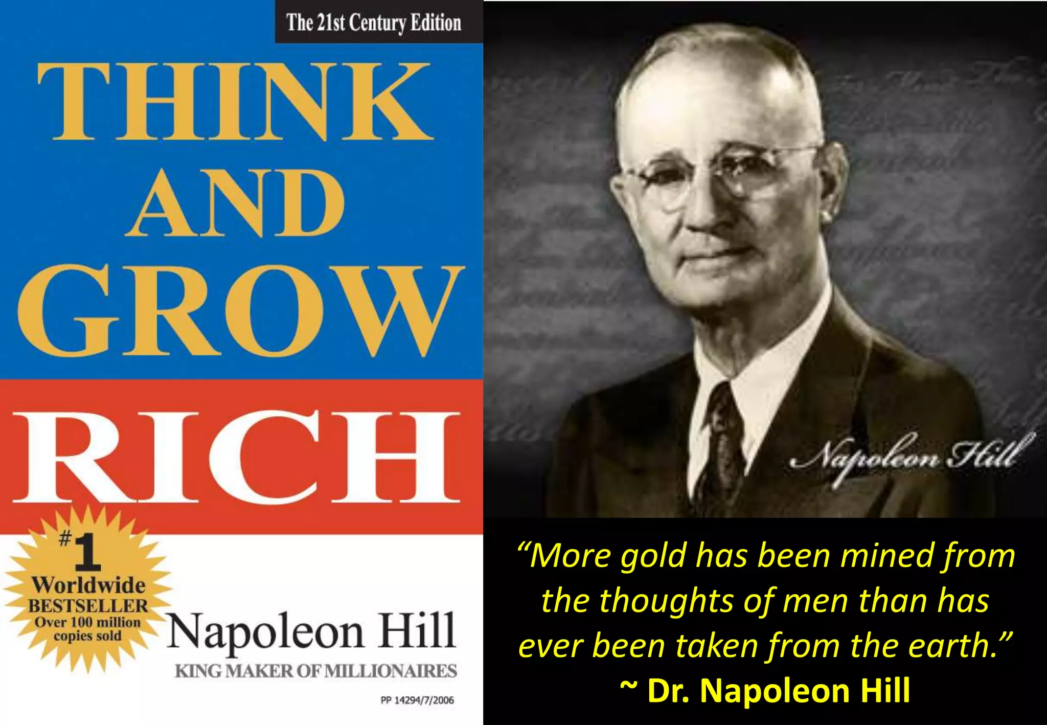 THINK AND GROW RICH - NAPOLEON HILL | PPSX