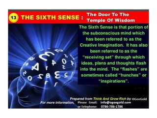 Think & Grow Rich - Powerpoint Presentation