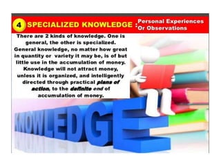 Think & Grow Rich - Powerpoint Presentation