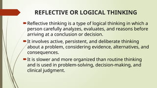 THINKING. SHILPA HOTAKAR Psychology -Cognitive process .pptx