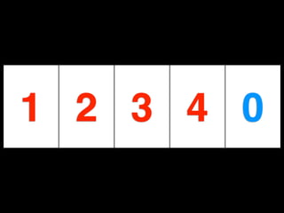 1 2 3 4 0
 