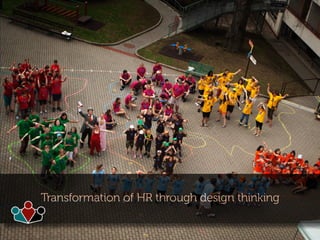 Transformation of HR through design thinking
 