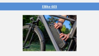 EBike 603
 