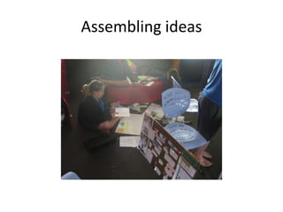Assembling ideas
 
