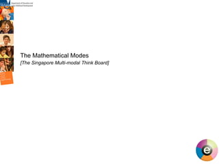 The Mathematical Modes [The Singapore Multi-modal Think Board] 