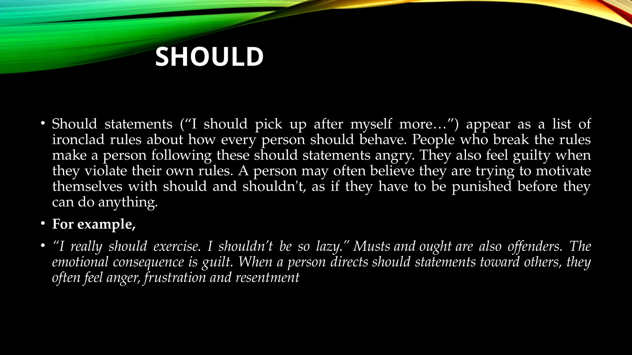 Should Statements thinking distortions related to anxiety.pptx