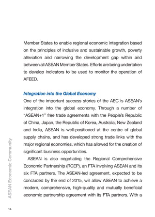 Thinking globally prospering regionally AEC 2015