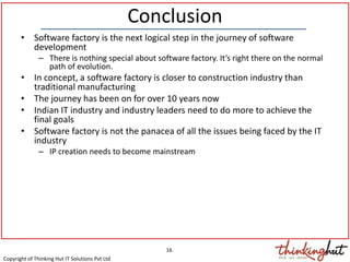 Perspectives on software factory | PDF