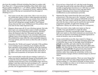 Thinking in c++ volume1