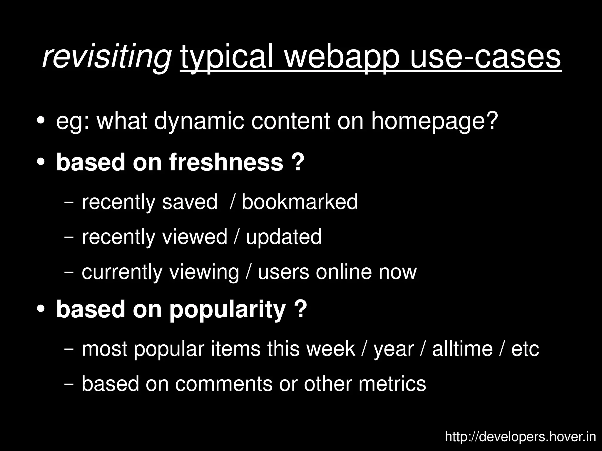 thinking in key value stores