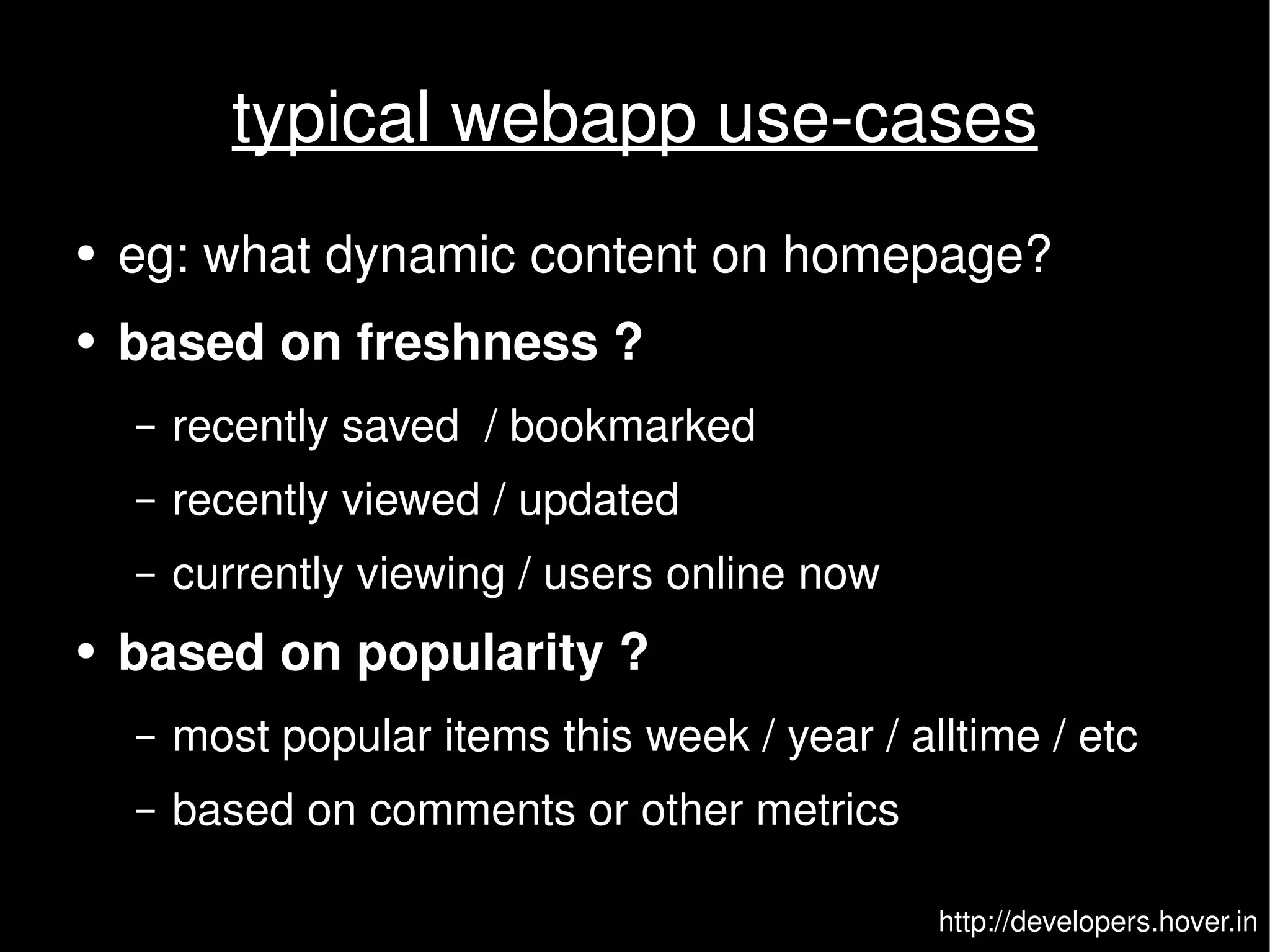 thinking in key value stores