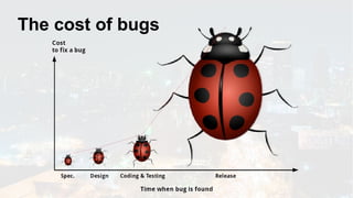 The cost of bugs
 