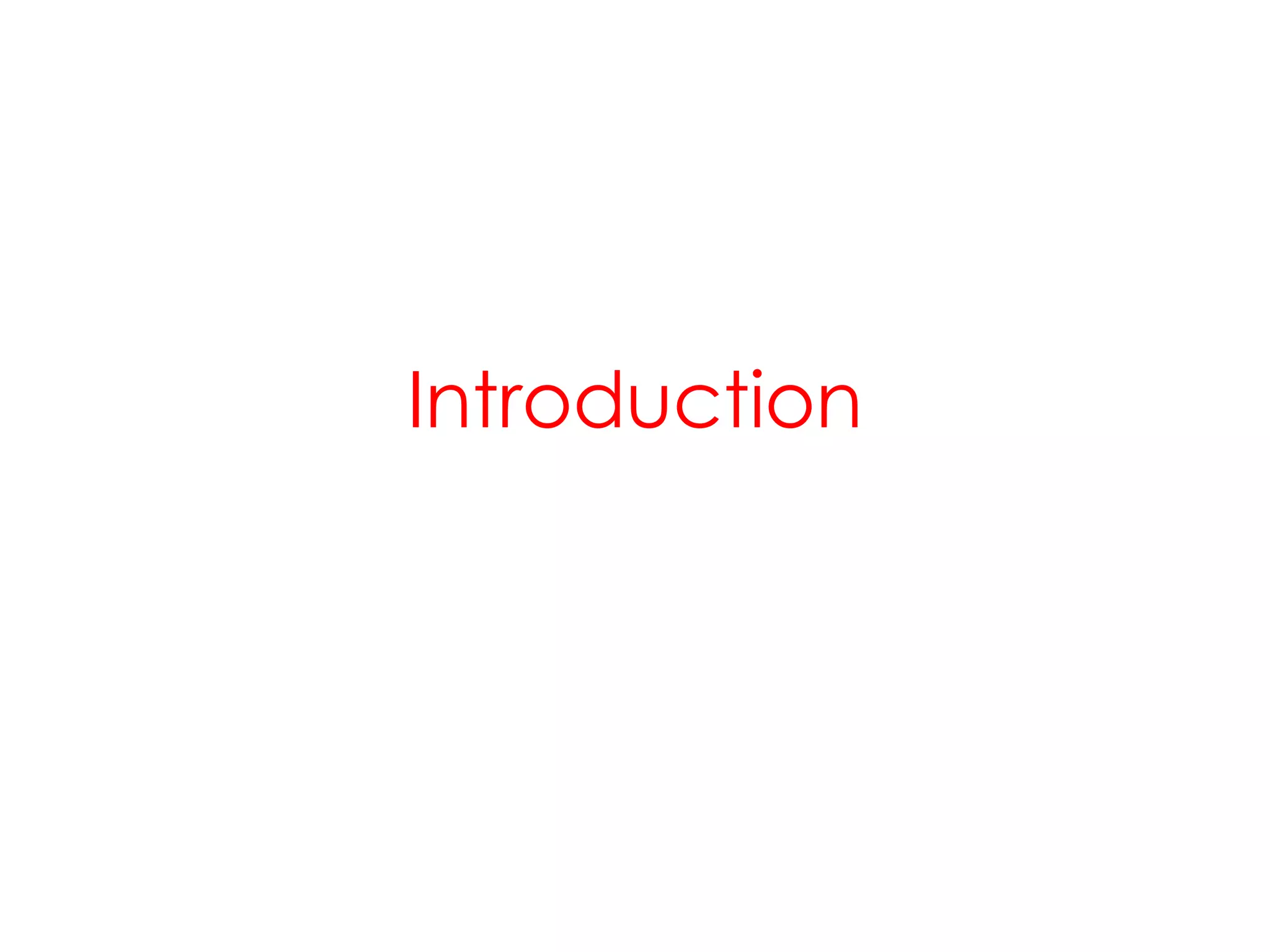 Introduction