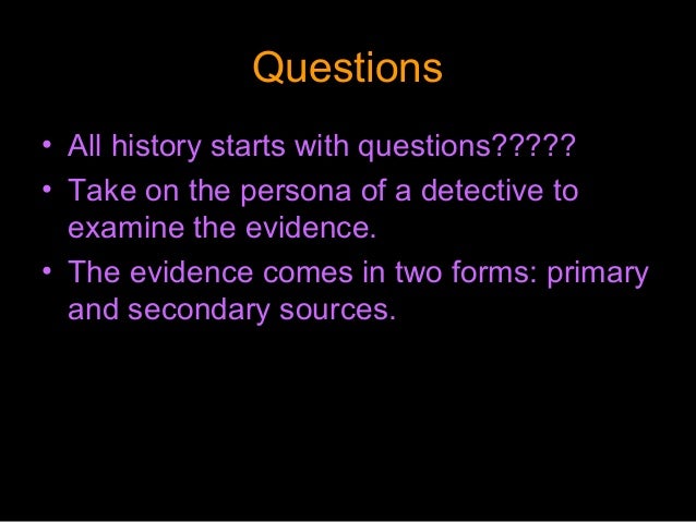 Thinking Like Historian Full Slideshow