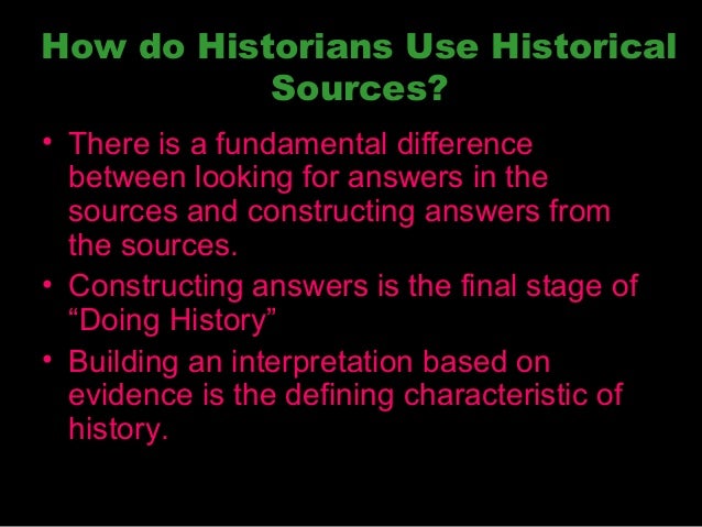 Thinking Like Historian Full Slideshow
