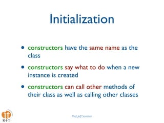 Objects & OO Thinking for Java | PPT