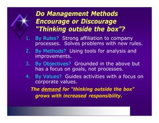 Thinking out of the box | PDF