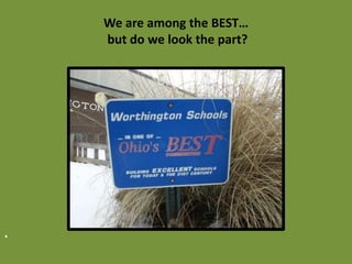 We are among the BEST… but do we look the part? .