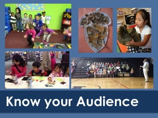 Know your Audience

 