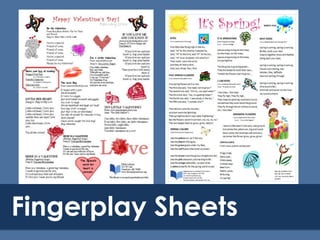 Fingerplay Sheets

 
