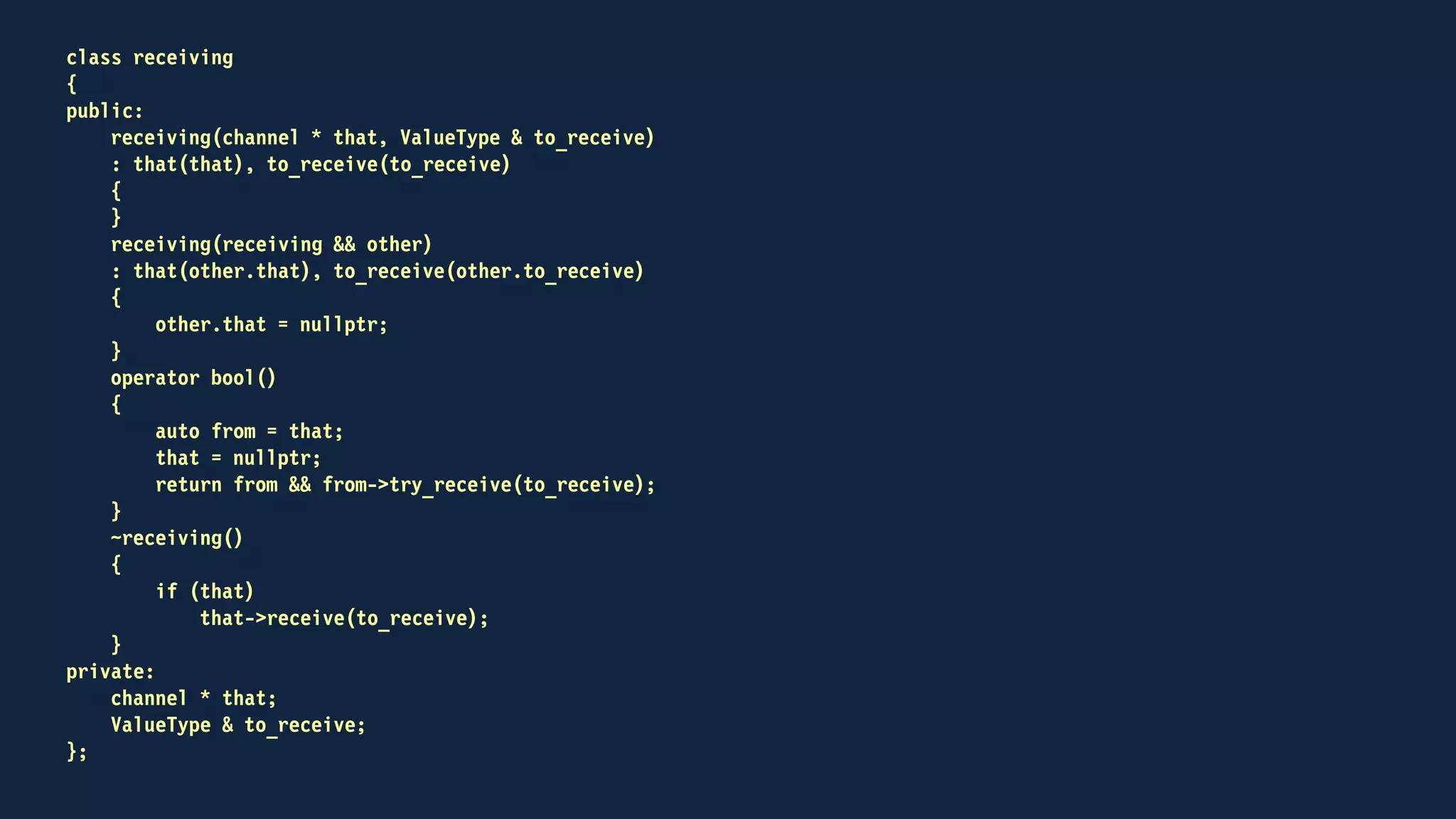 std::string fizzbuzz(int n)
{
if (n < 1 || n > 100)
throw std::domain_error(
"fizzbuzz(n) is defined for n in [1..100]")
return
n % 15 == 0 ? "FizzBuzz" :
n % 3 == 0 ? "Fizz" :
n % 5 == 0 ? "Buzz" :
std::to_string(n);
}
 