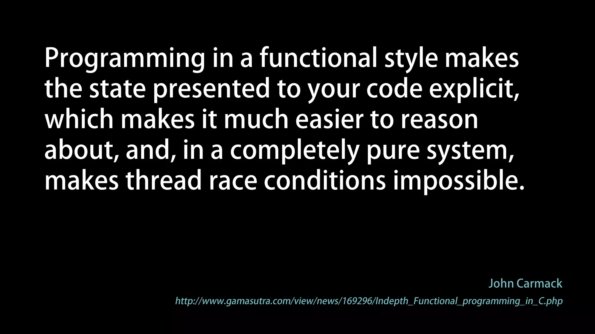 Think outside the
synchronisation
quadrant...
 