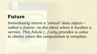 std::future<ResultType>
iou = std::async(function);
...
ResultType result = iou.get();
 