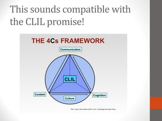 Thinking Routines and CLIL: A Preliminary Exploration | PDF