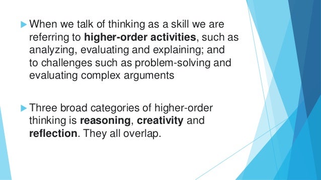 Critical thinking and problem solving skills for students picture