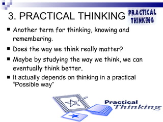 Thinking skills | PPT