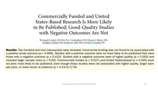 Thinking statistically (c) 2017 Stephen Senn 40
 