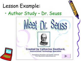 Lesson Example: Author Study – Dr. Seuss 