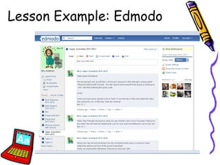 Lesson Example: Edmodo 