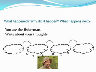 RememberWrite a list of all the information you can remember.  UnderstandWhat were the main ideas? ApplyExplain why the man thought the puppy was in the washing machine.AnalyseWhat might have happened when the man opened the washing machine?EvaluateUse a flow chart to show the dangers of household appliances to pets.CreateMake a pet danger warning poster for manufacturers to put on washing machines.