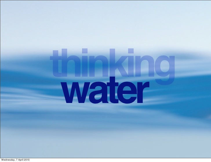 Thinking Water 2.0