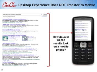 Mobile Users Express Immediate IntentVs.13