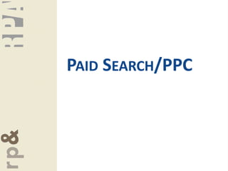 PAID SEARCH/PPC
           /
 