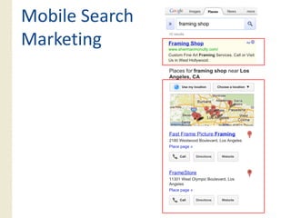Mobile Search
Marketing
 