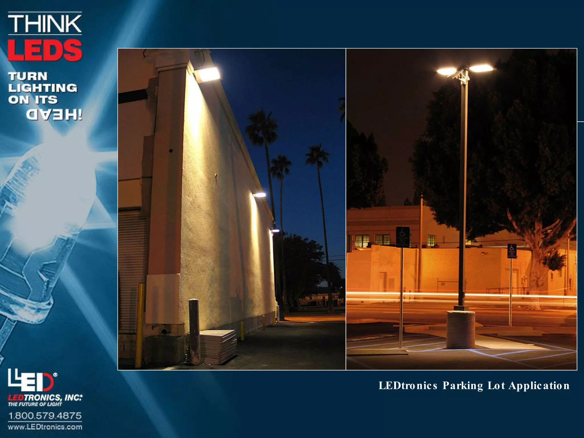 LEDtronics Parking Lot Application  