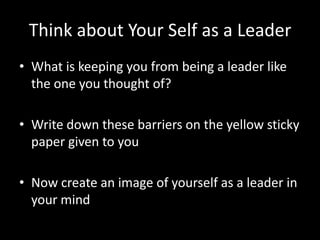 Think Like A Leader | PPTX