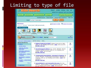 Limiting to type of file