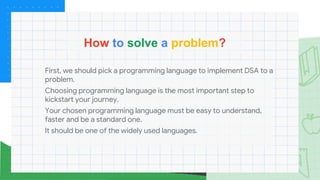 Think like a programmer | PPT