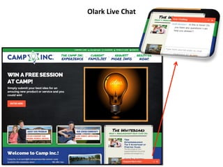 Olark	
  Live	
  Chat	
  
 