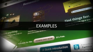 EXAMPLES
Photo credit: J Skilling / Flickr